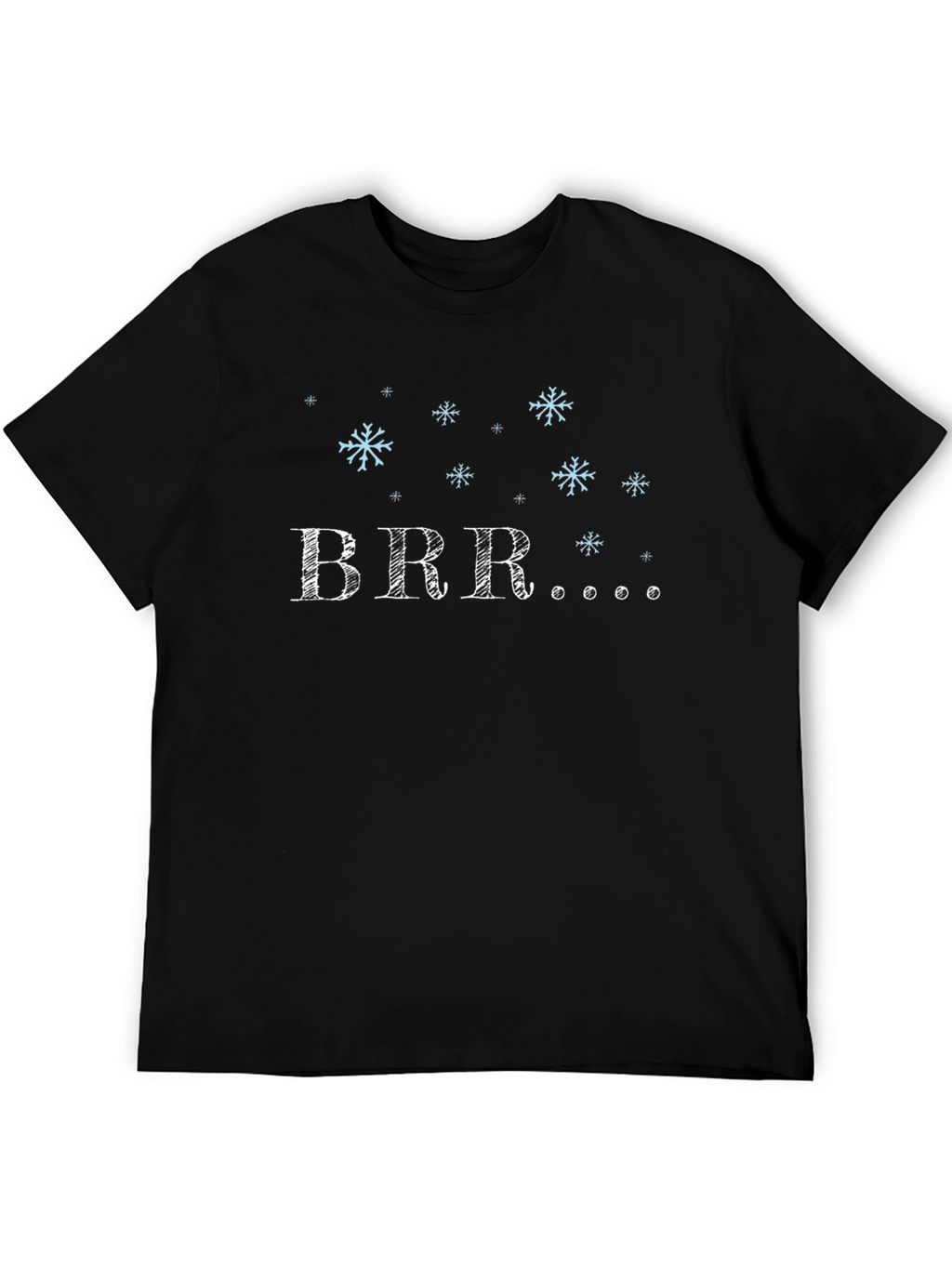 BRR Snowflake Graphic Tee - Winter Chill T-Shirt