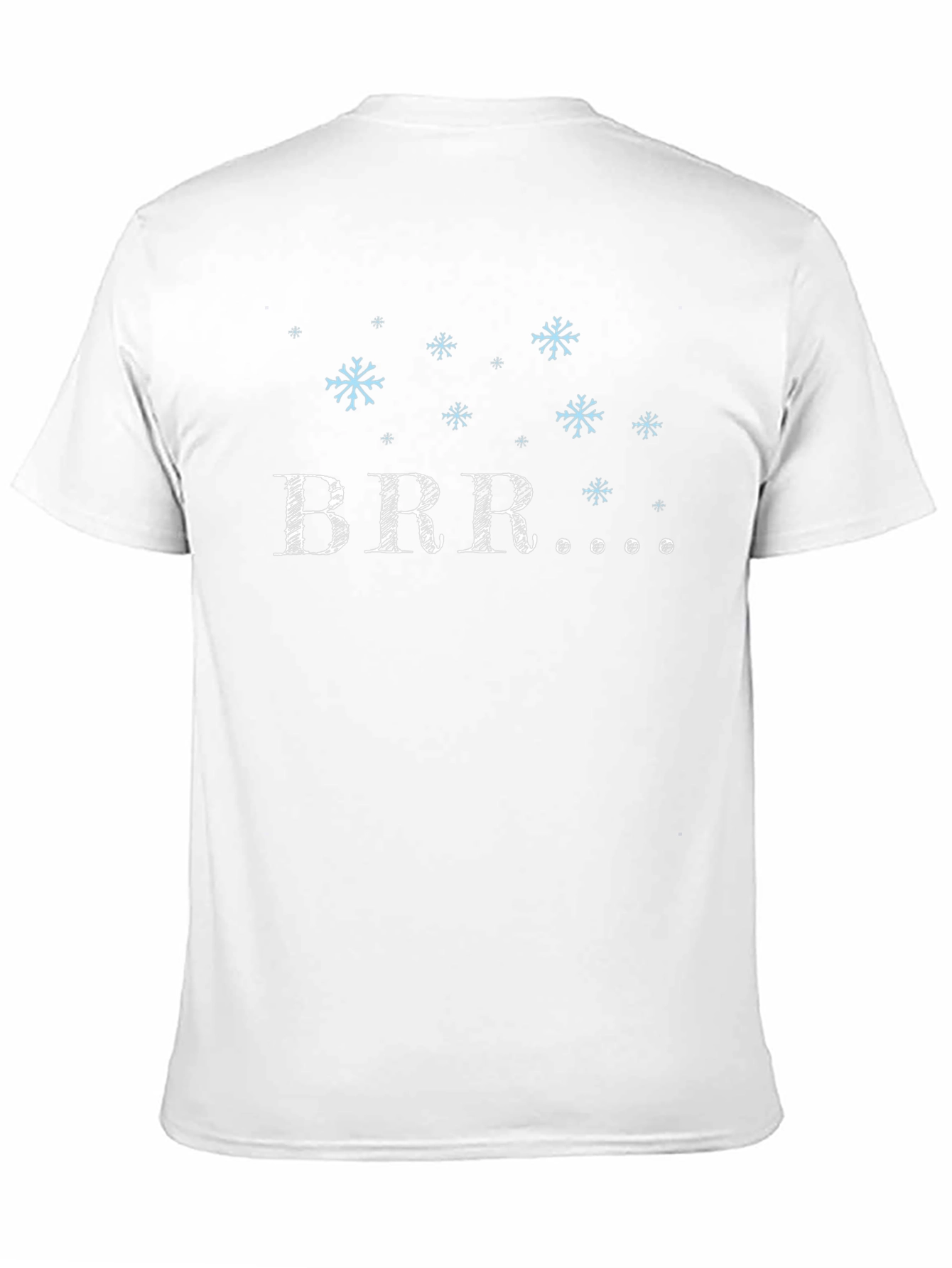 BRR Snowflake Graphic Tee - Winter Chill T-Shirt
