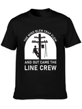 Line Crew Humor T-Shirt
