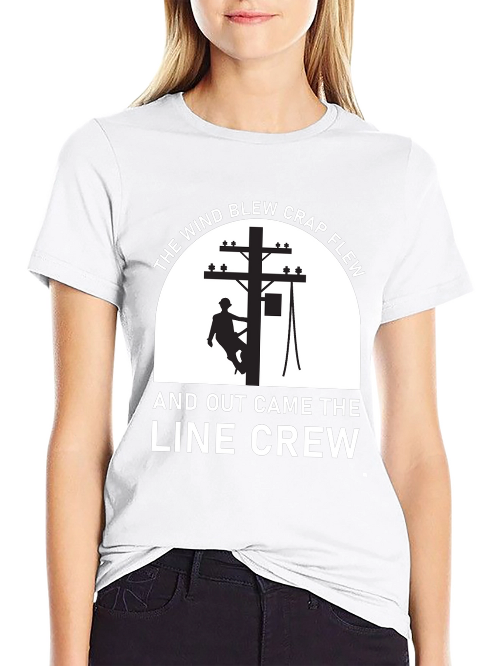 Line Crew Humor T-Shirt