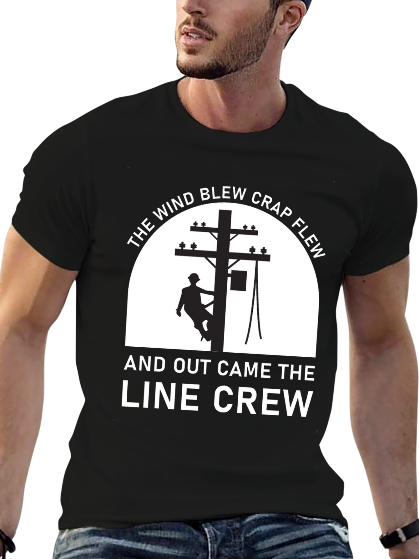 Line Crew Humor T-Shirt