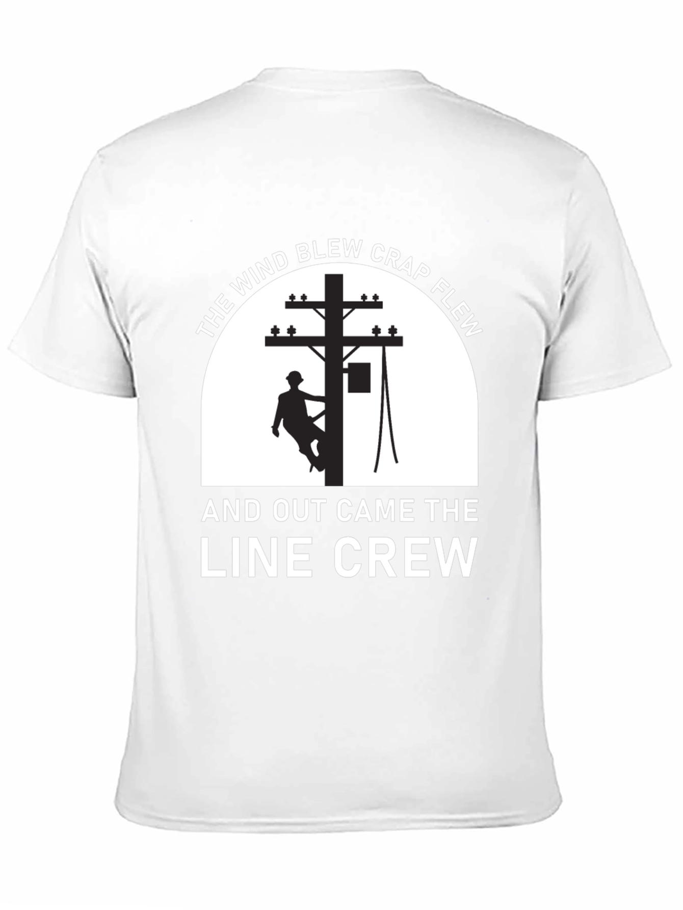 Line Crew Humor T-Shirt
