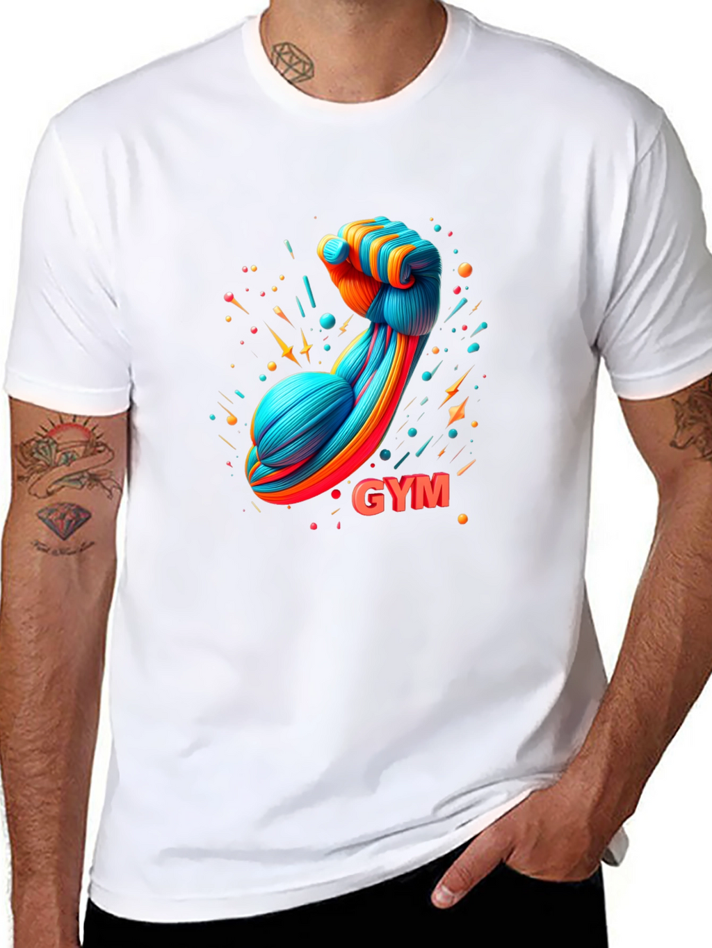 Gym Muscle Flex T-Shirt