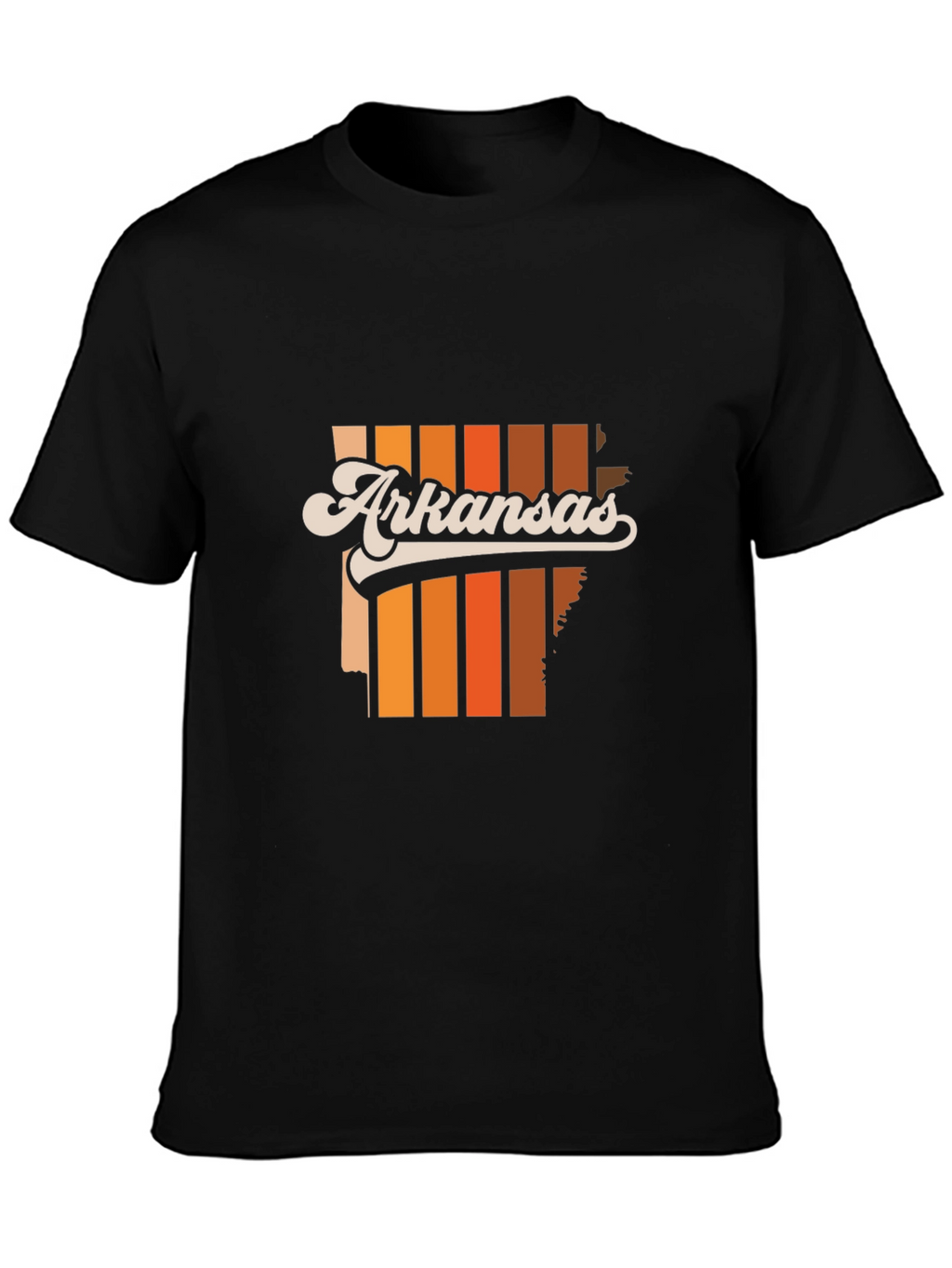 Retro Arkansas Graphic Tee - State Pride T-Shirt
