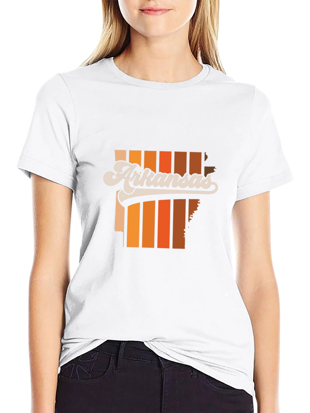 Retro Arkansas Graphic Tee - State Pride T-Shirt