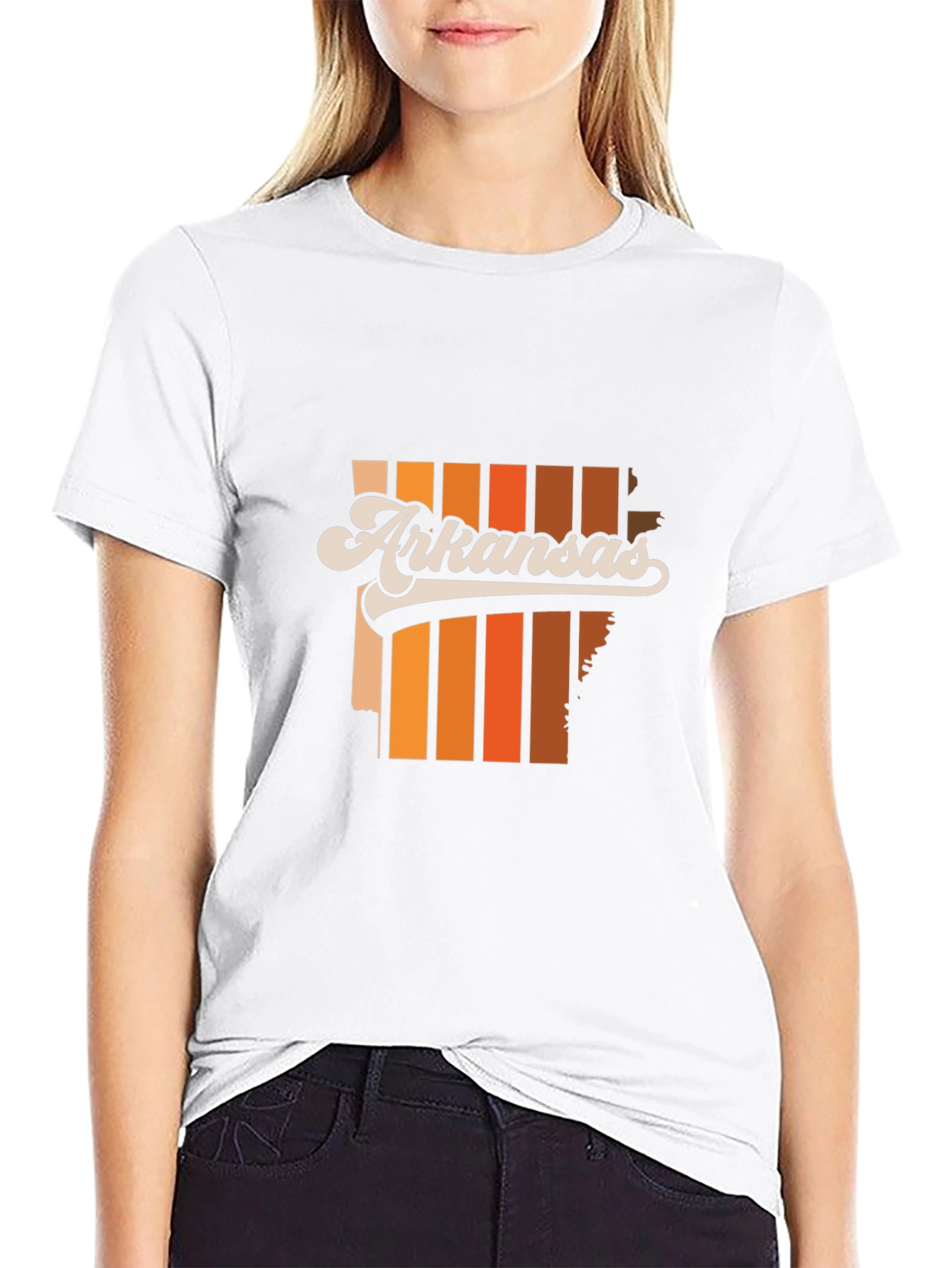 Retro Arkansas Graphic Tee - State Pride T-Shirt