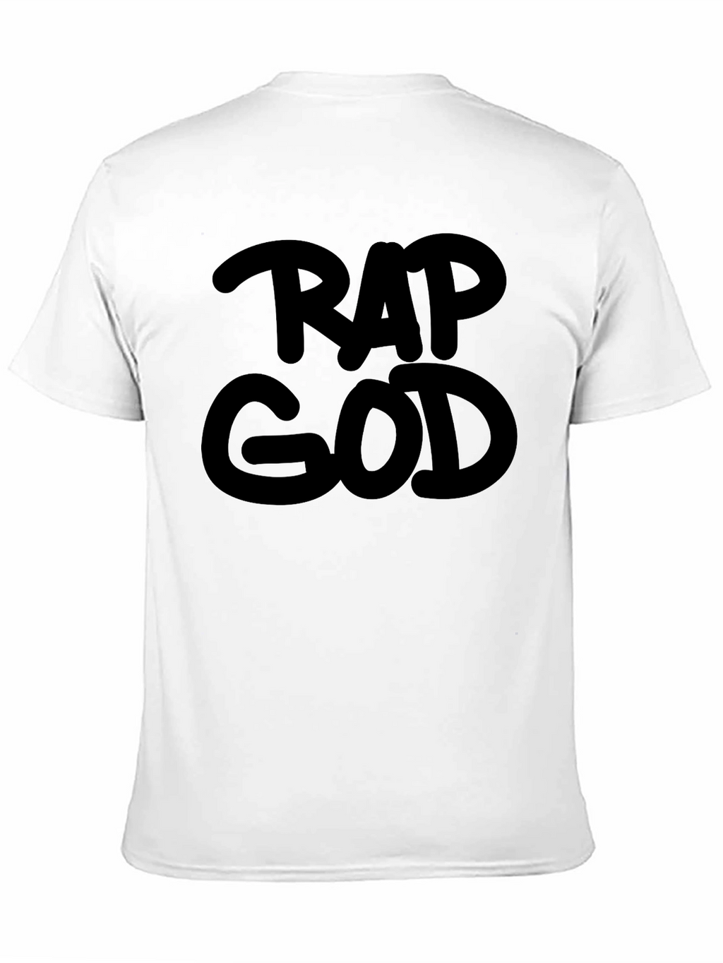 Rap God Black T-Shirt - Music Fan Apparel
