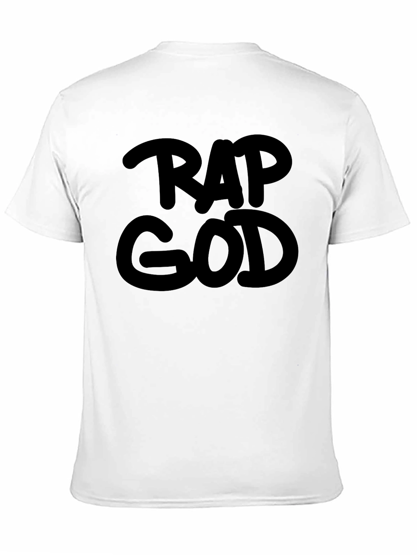 Rap God Black T-Shirt - Music Fan Apparel