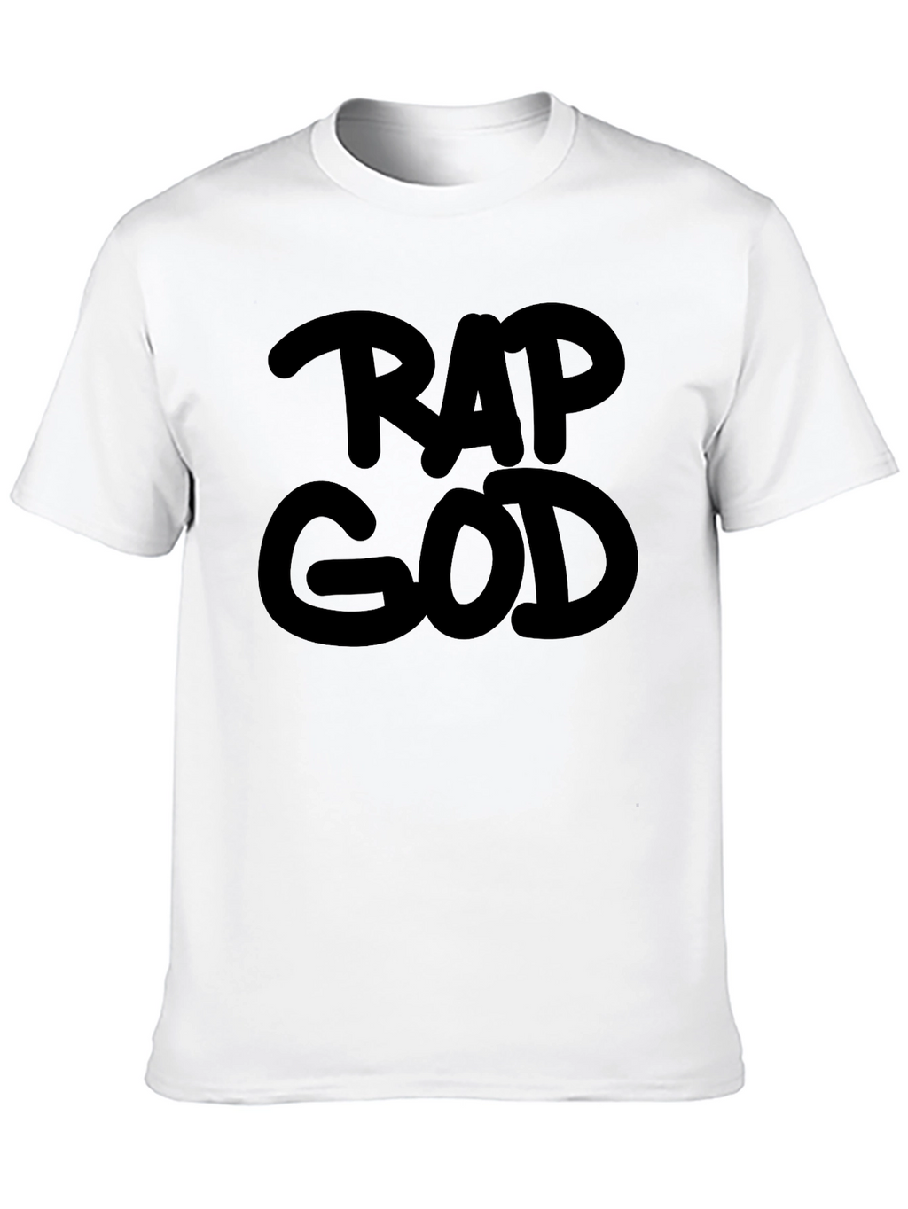 Rap God Black T-Shirt - Music Fan Apparel