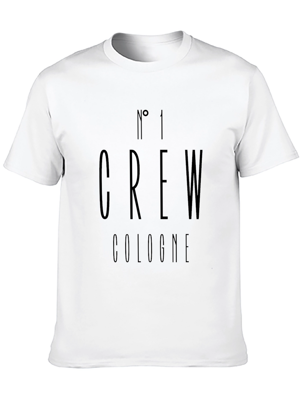 No. 1 Crew Cologne Black T-Shirt