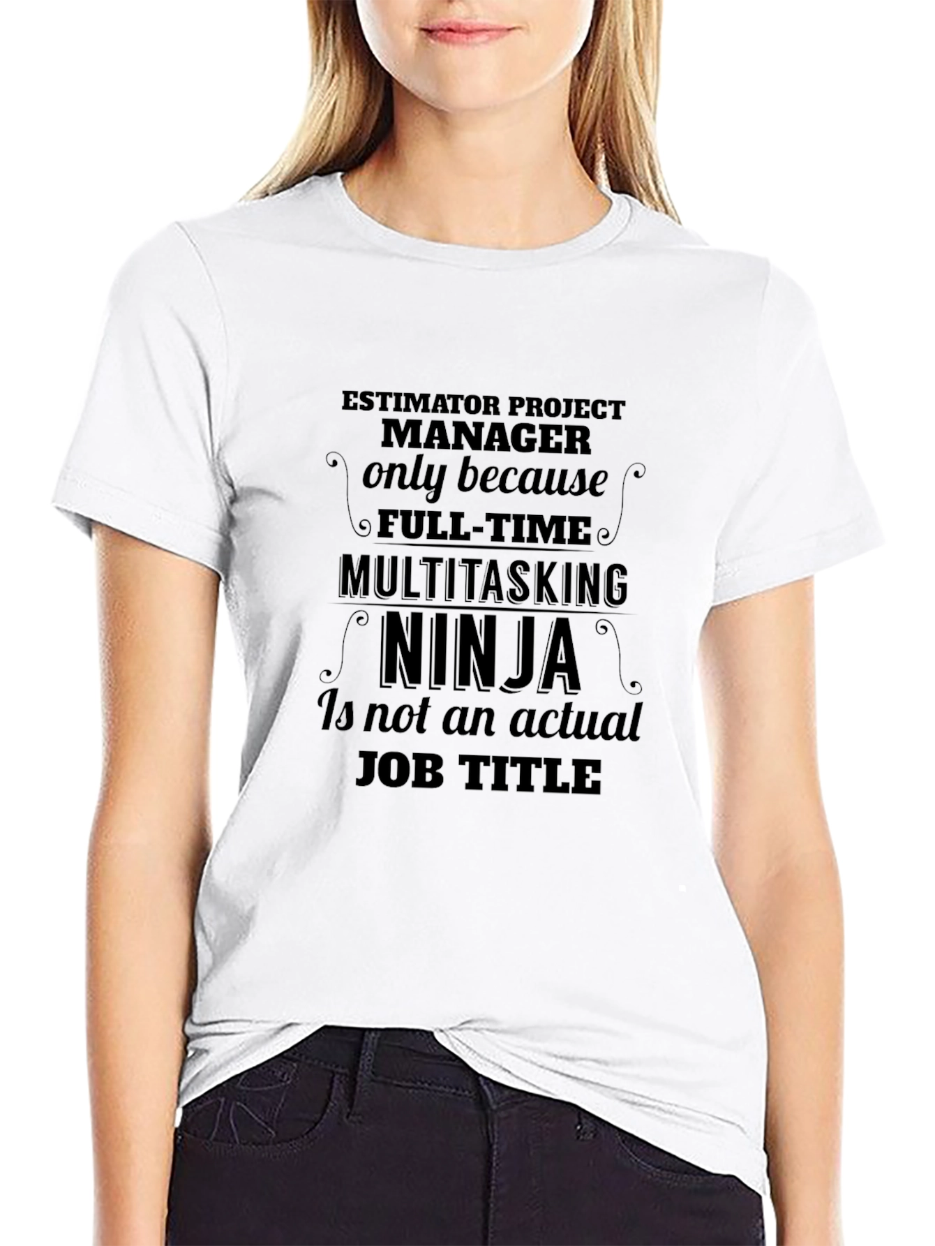 Estimator Project Manager Ninja T-Shirt