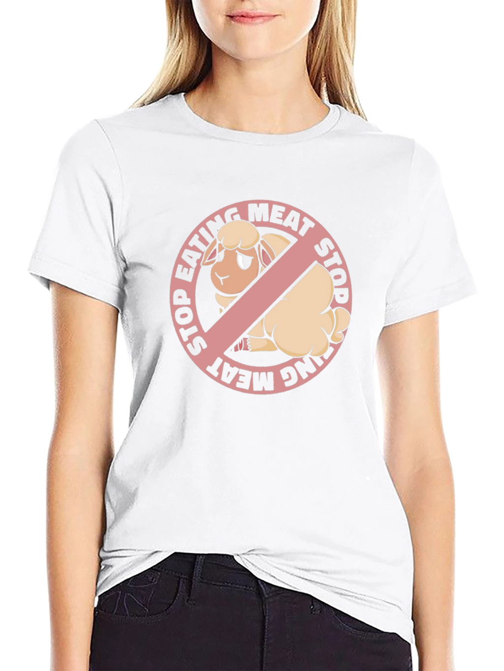 Stop Eating Meat - Vegan Tee