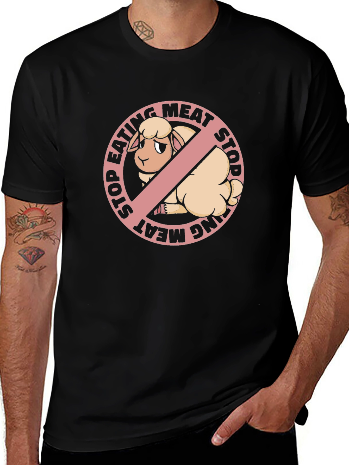 Stop Eating Meat - Vegan Tee