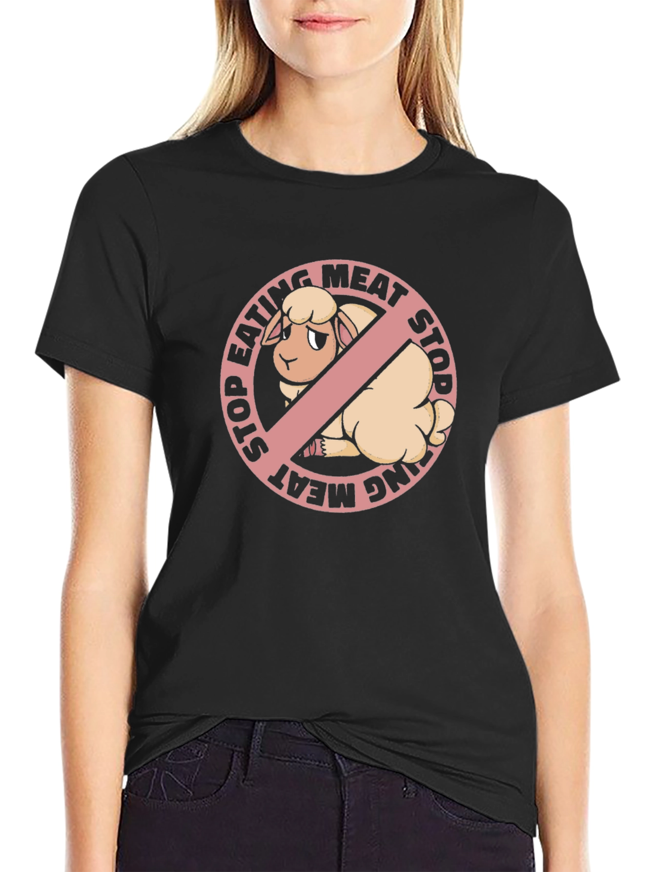 Stop Eating Meat - Vegan Tee