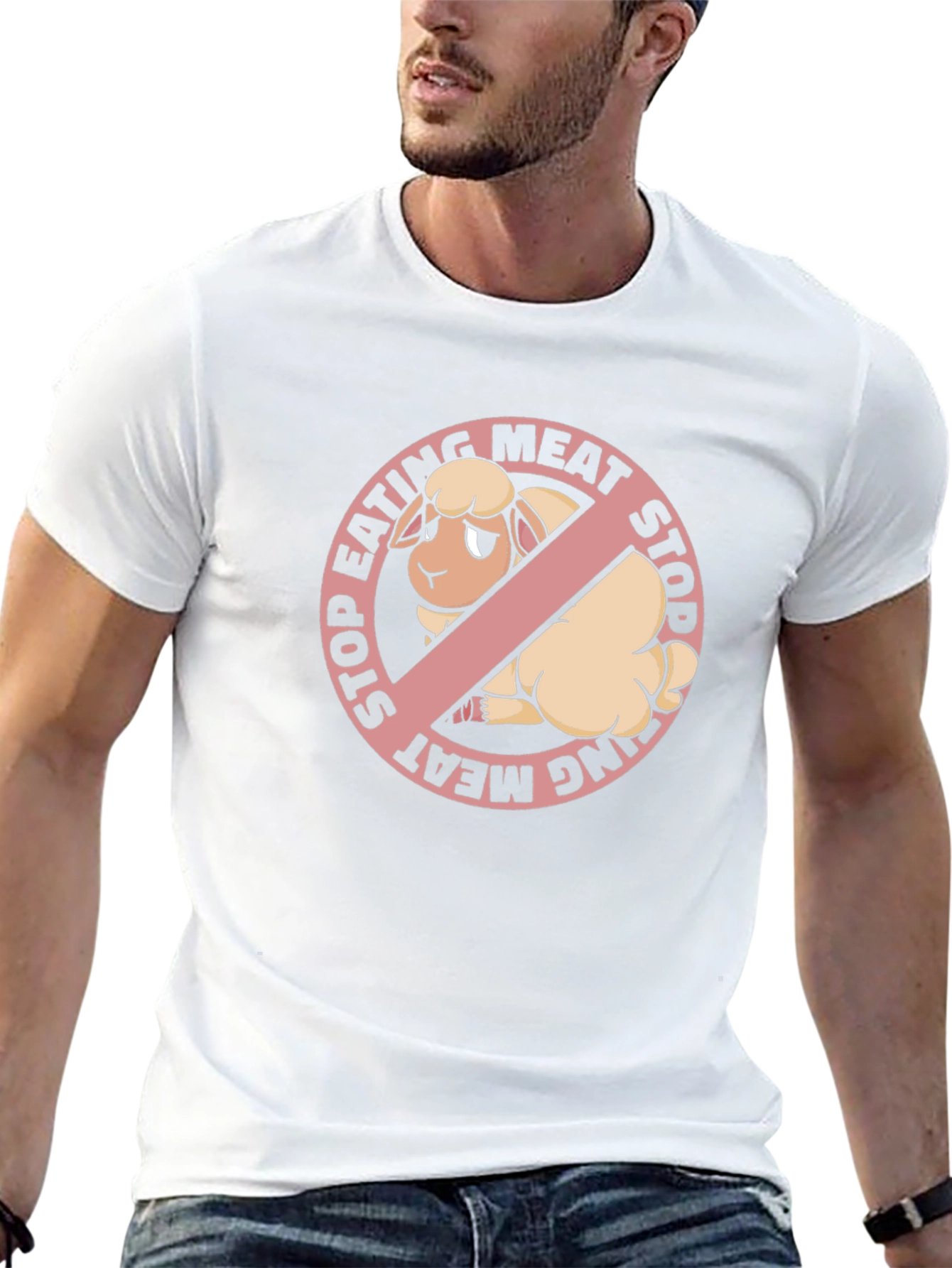 Stop Eating Meat - Vegan Tee