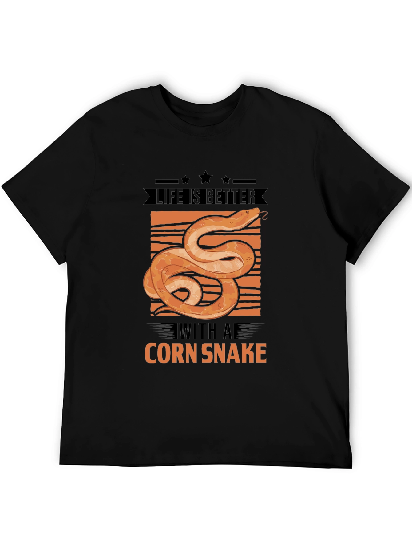 Corn Snake T-Shirt - Life is Better with a Corn Snake