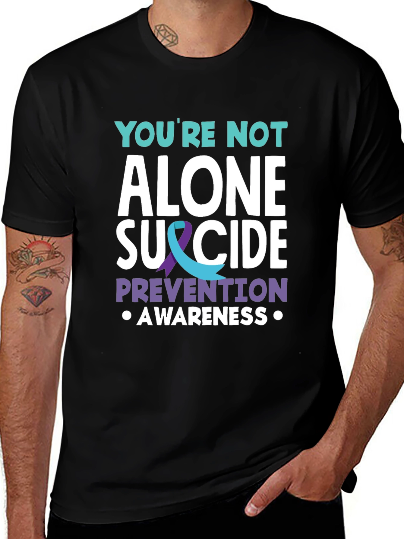 Suicide Prevention Awareness Graphic Tee