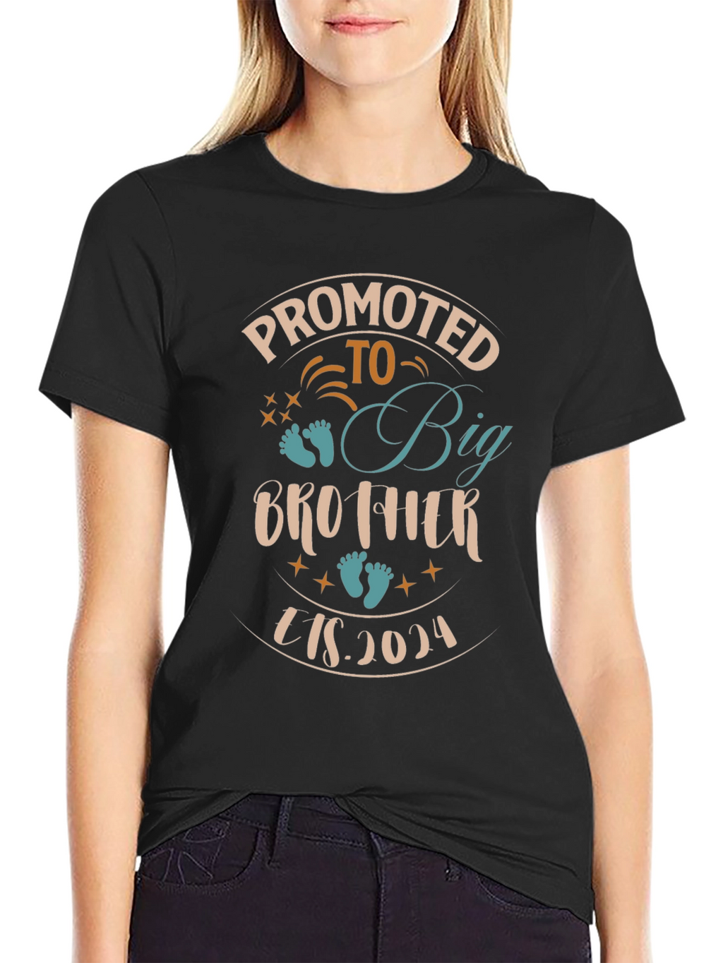 Promoted to Big Brother Shirt - New Sibling Gift