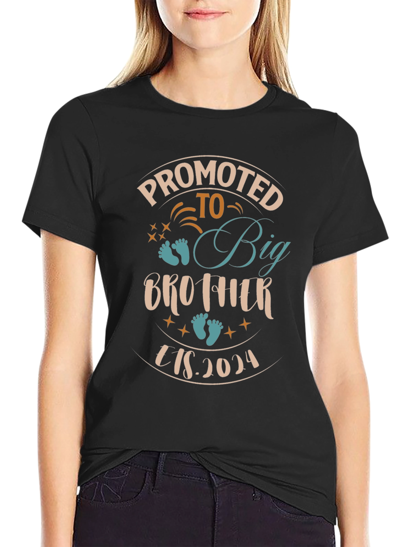 Promoted to Big Brother Shirt - New Sibling Gift
