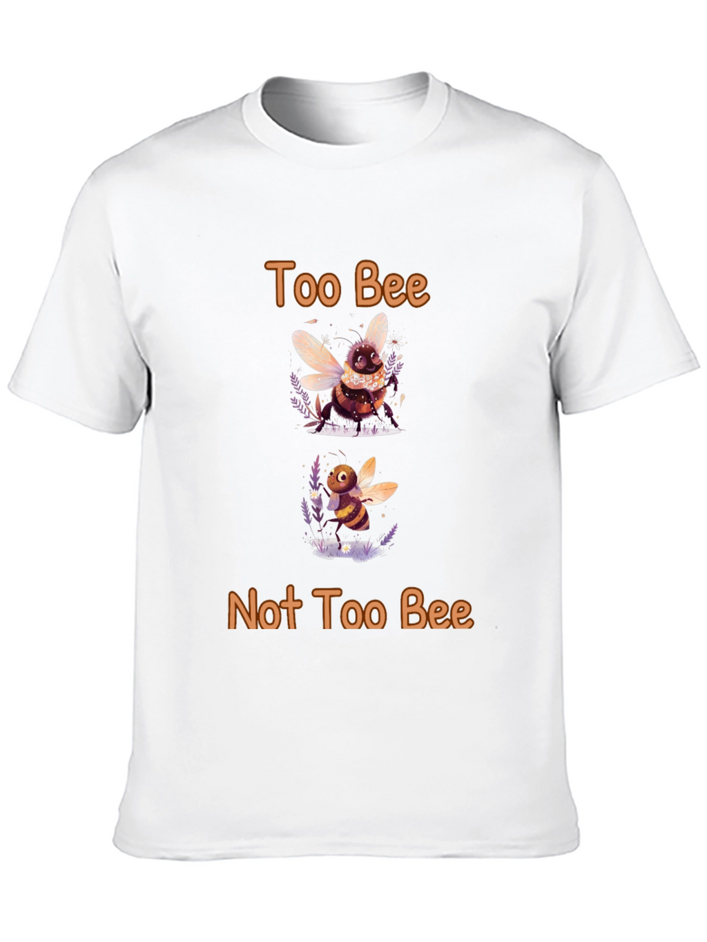 Too Bee or Not Too Bee Black T-Shirt