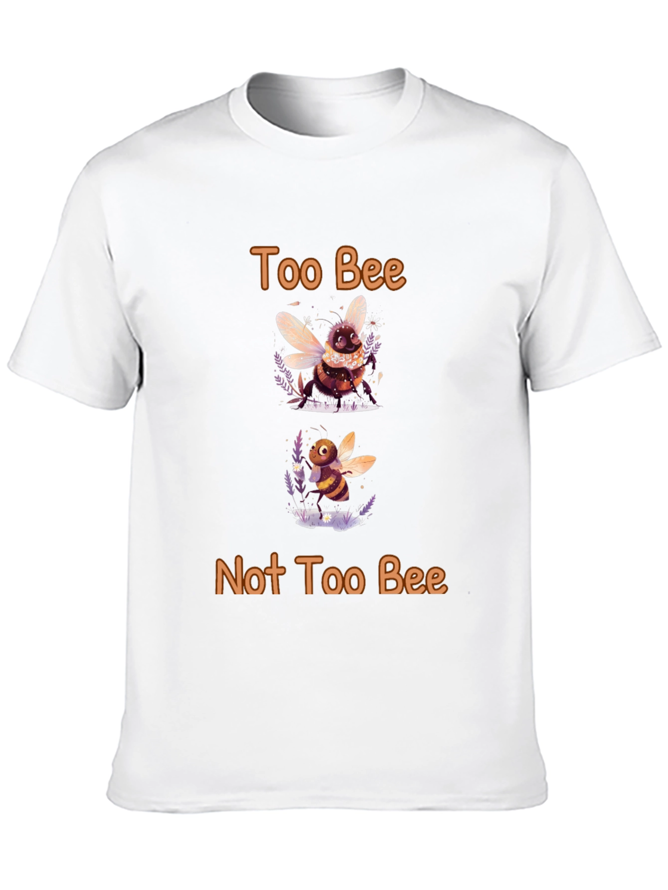 Too Bee or Not Too Bee Black T-Shirt