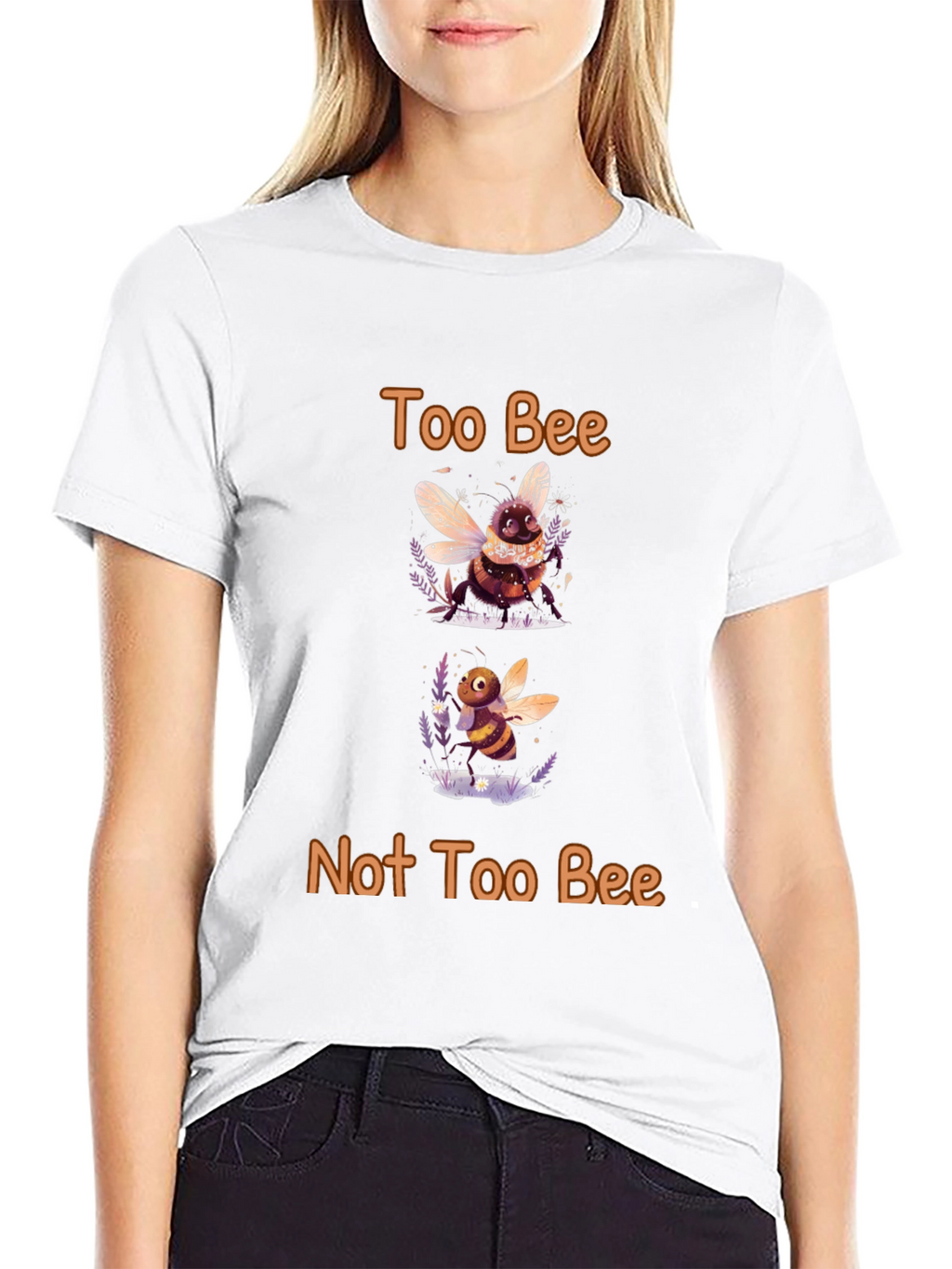 Too Bee or Not Too Bee Black T-Shirt