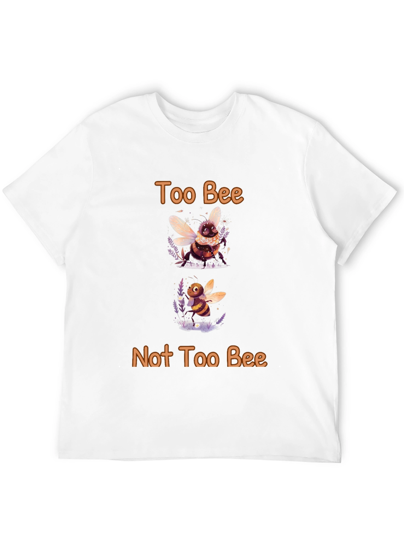 Too Bee or Not Too Bee Black T-Shirt