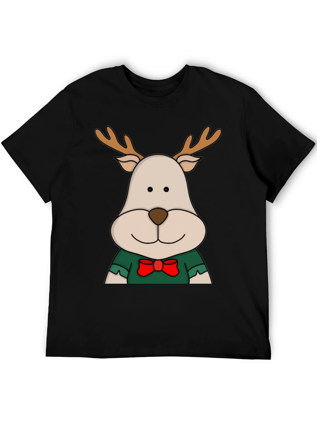 Reindeer Graphic Tee - Holiday Season Cheer!