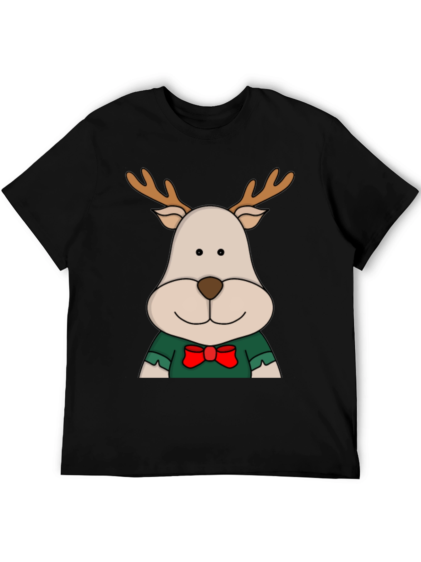 Reindeer Graphic Tee - Holiday Season Cheer!