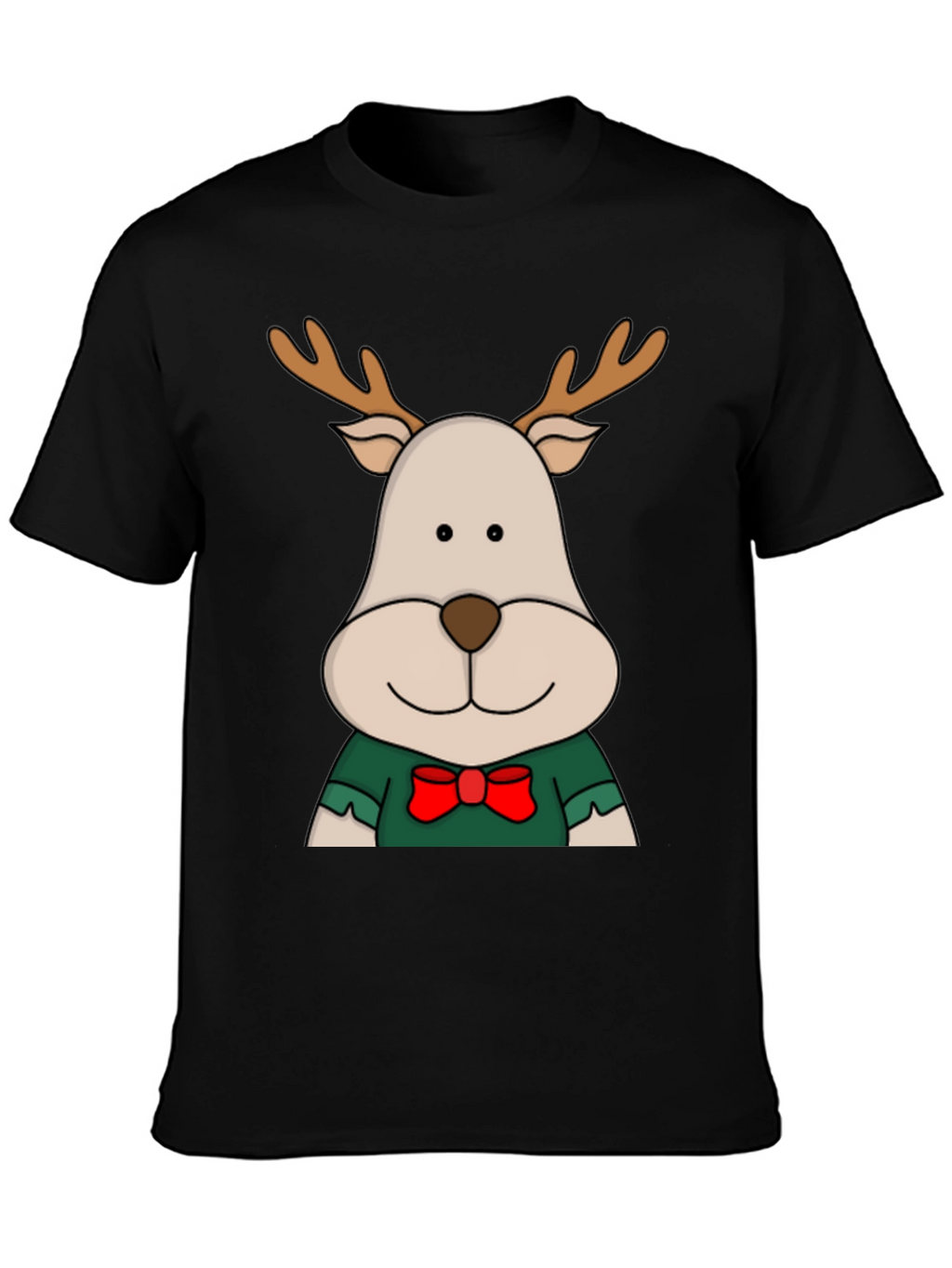 Reindeer Graphic Tee - Holiday Season Cheer!