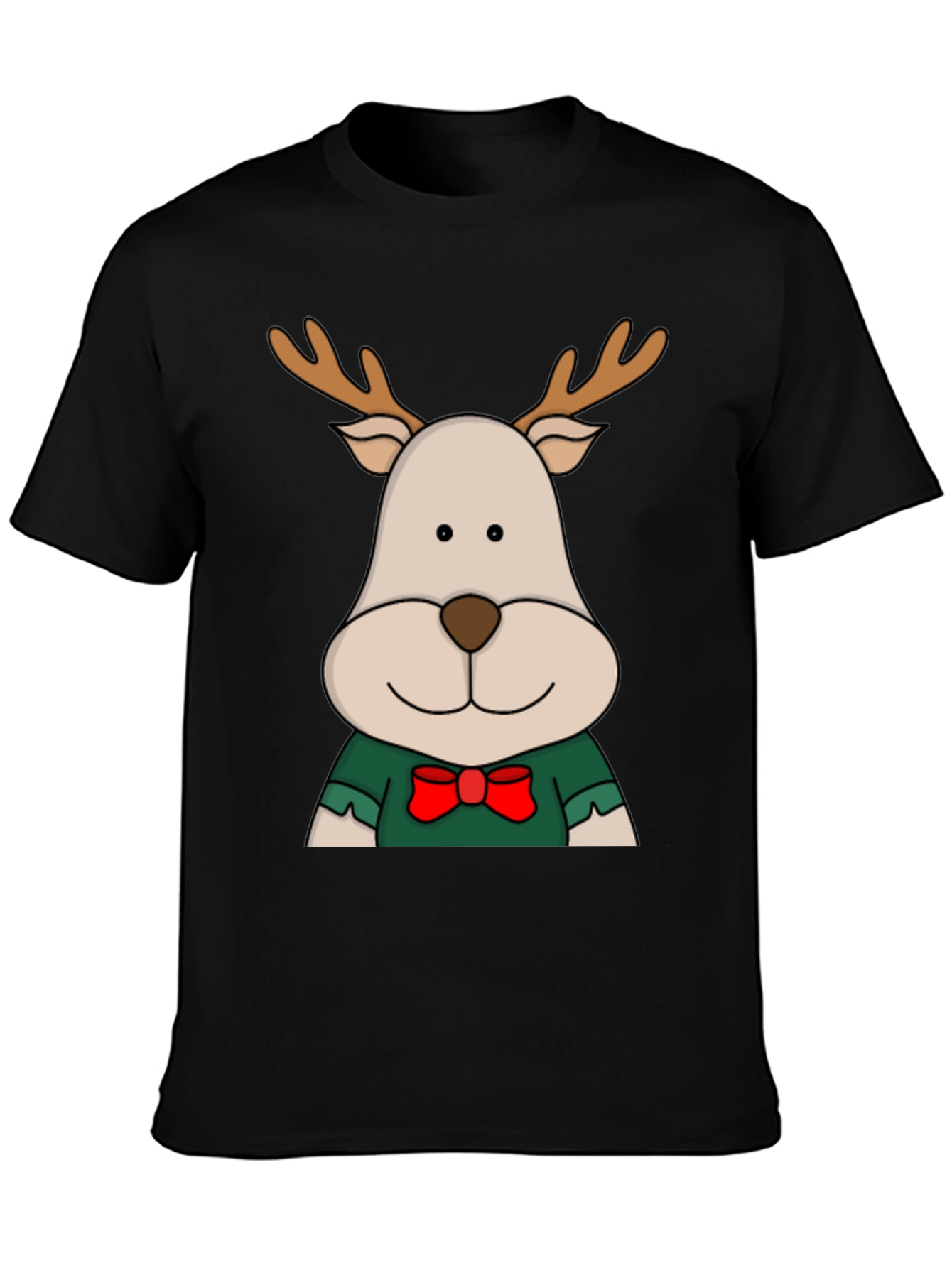 Reindeer Graphic Tee - Holiday Season Cheer!