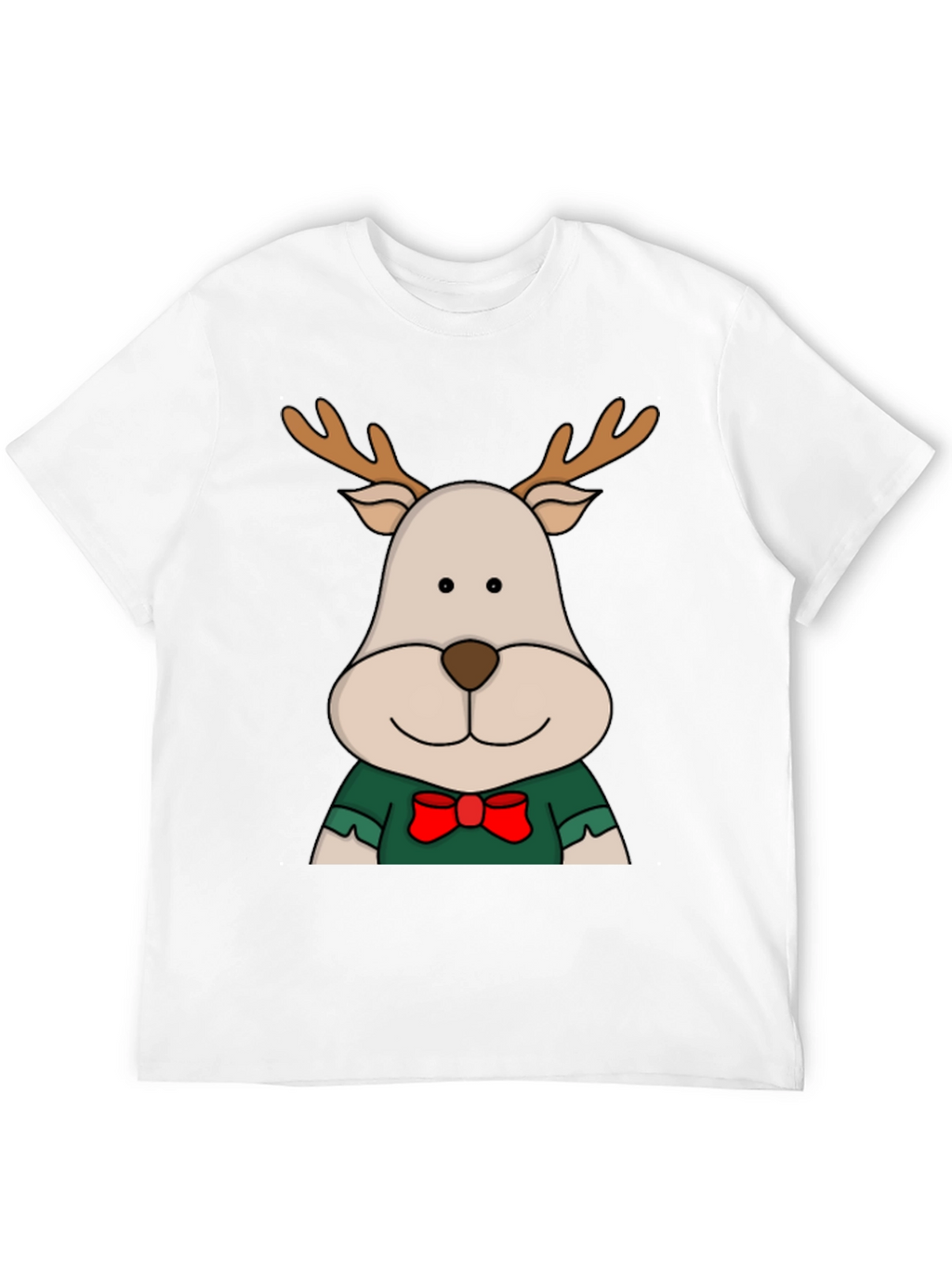 Reindeer Graphic Tee - Holiday Season Cheer!