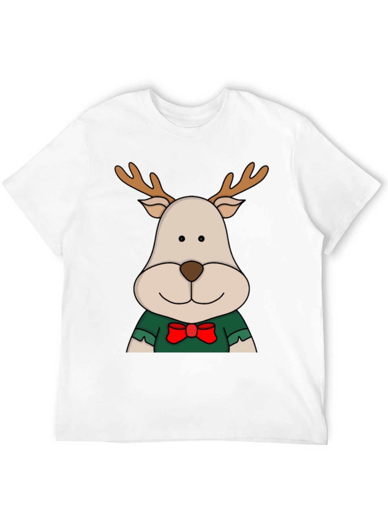 Reindeer Graphic Tee - Holiday Season Cheer!