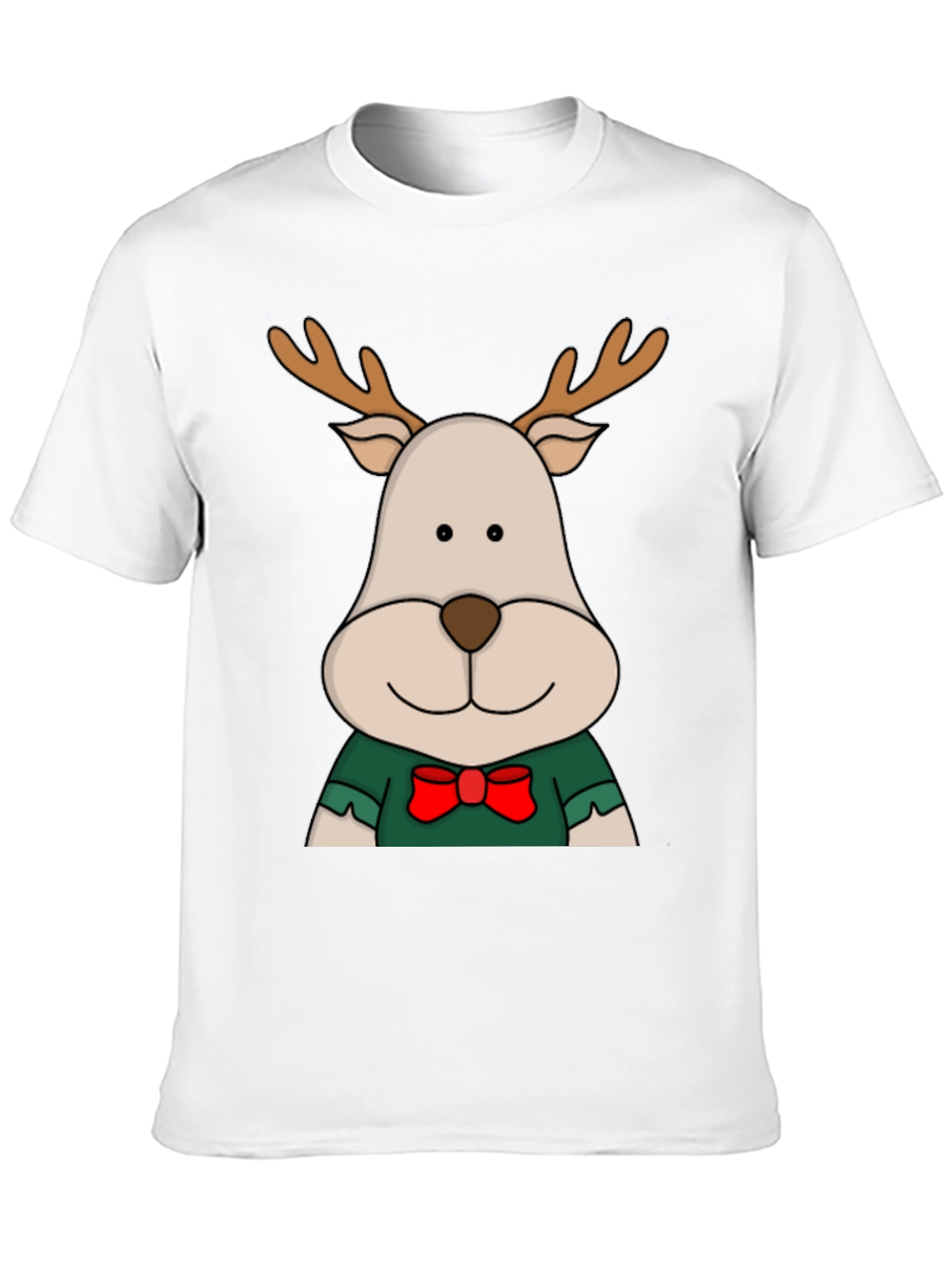 Reindeer Graphic Tee - Holiday Season Cheer!
