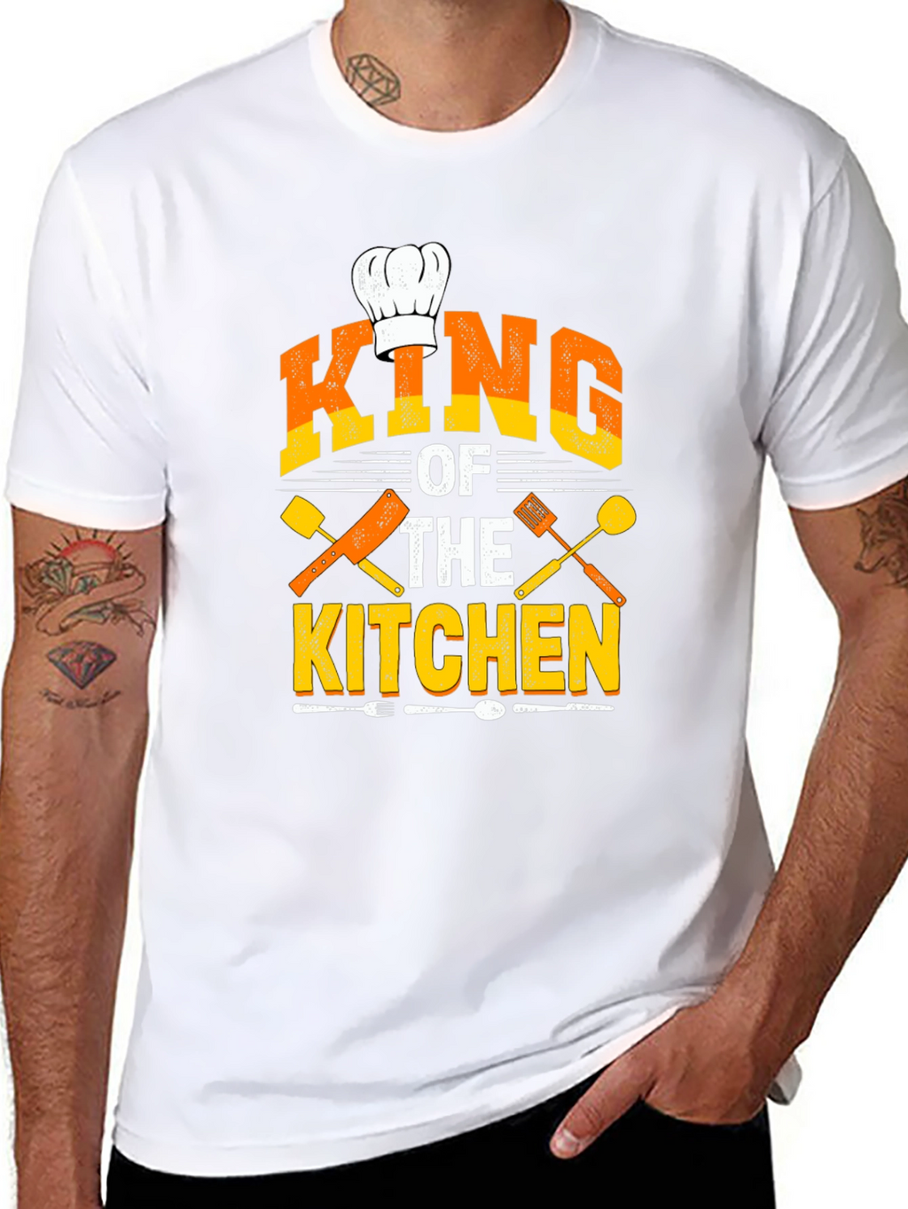 King of the Kitchen Chef T-Shirt