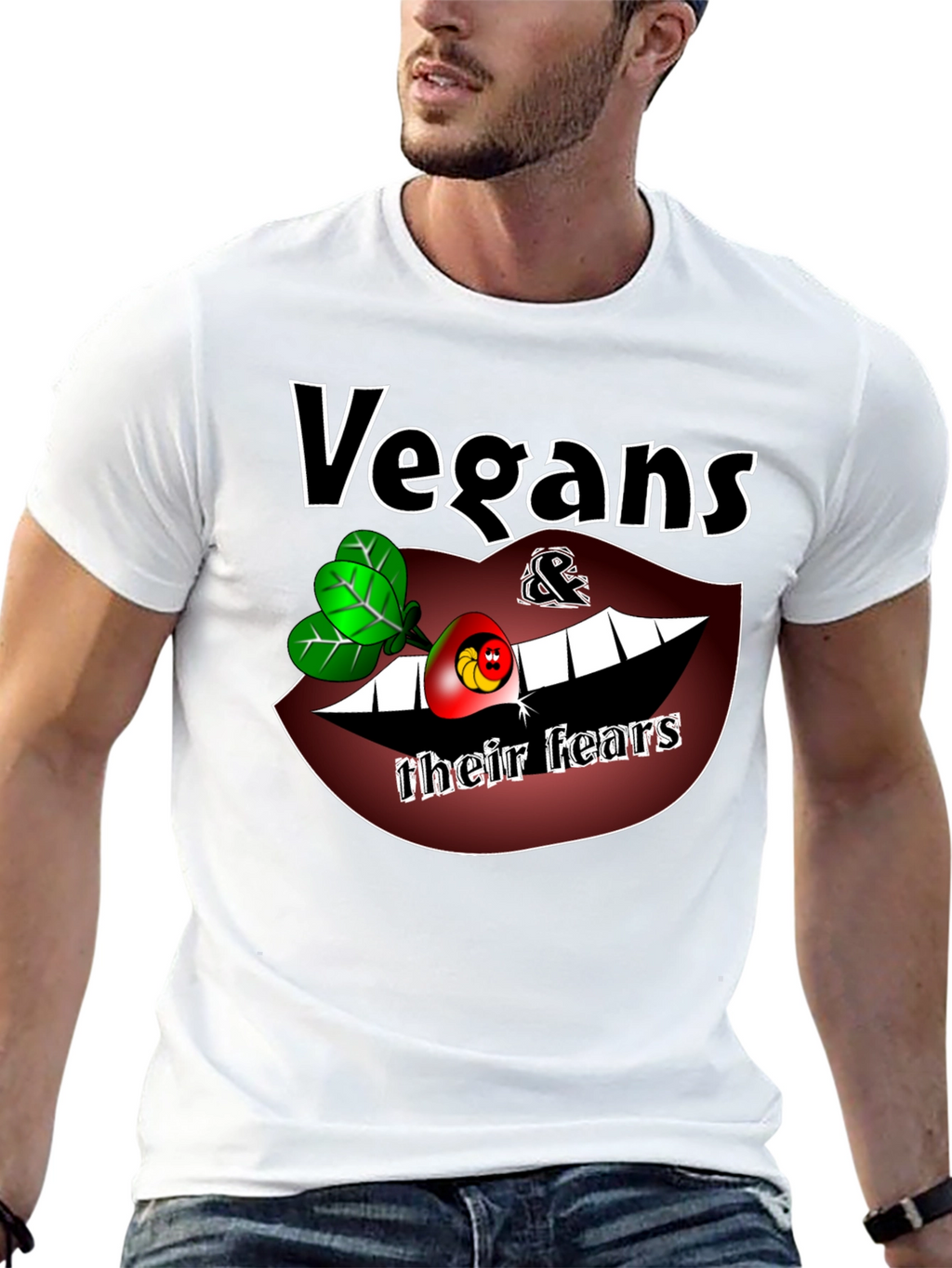 Vegans & Their Fears Graphic T-Shirt