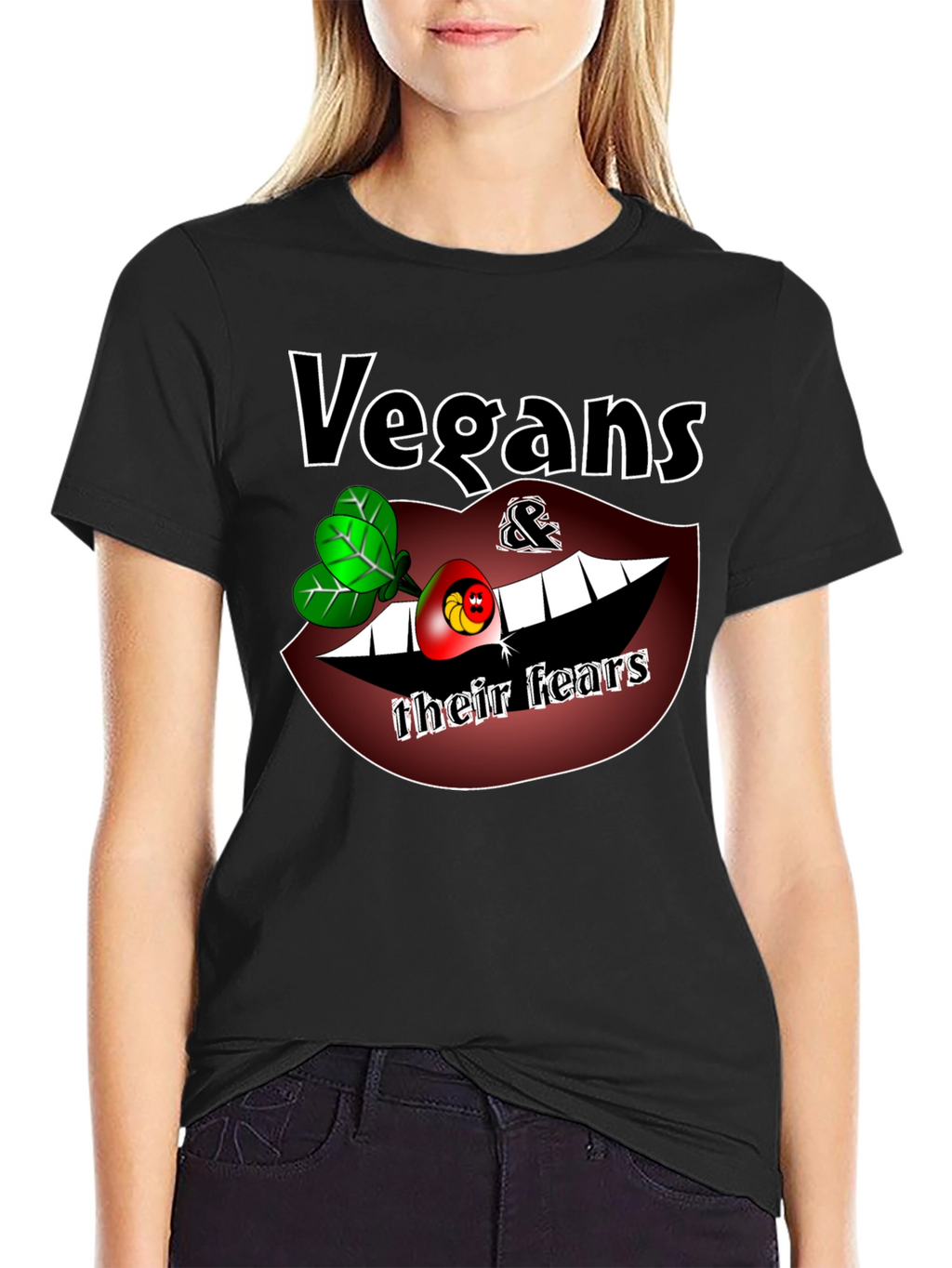 Vegans & Their Fears Graphic T-Shirt