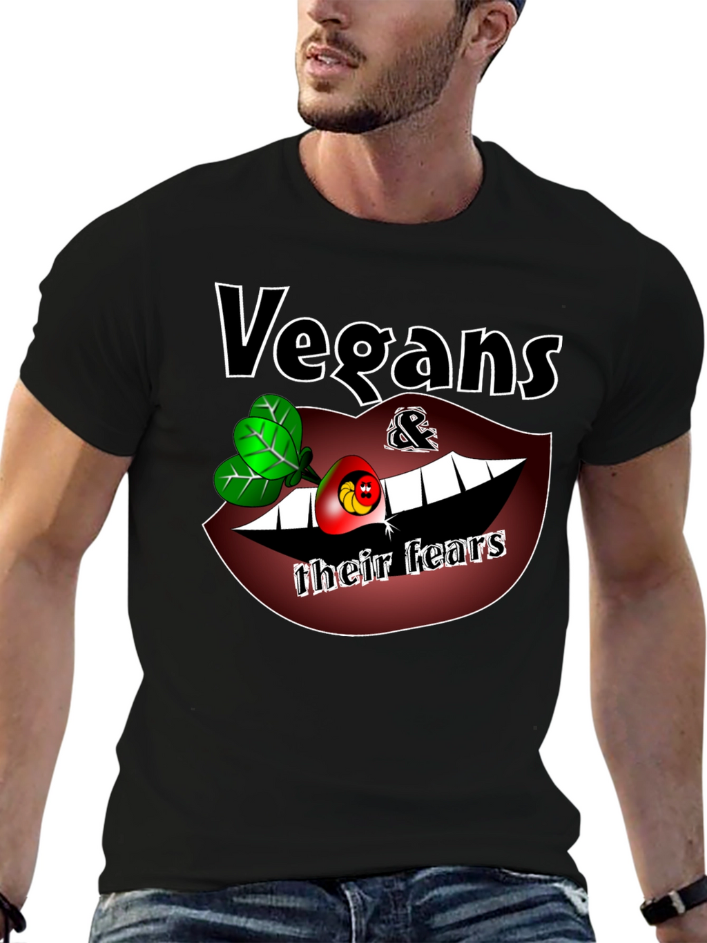 Vegans & Their Fears Graphic T-Shirt