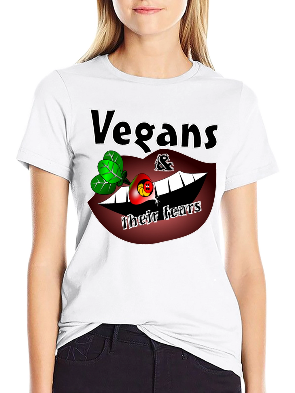 Vegans & Their Fears Graphic T-Shirt