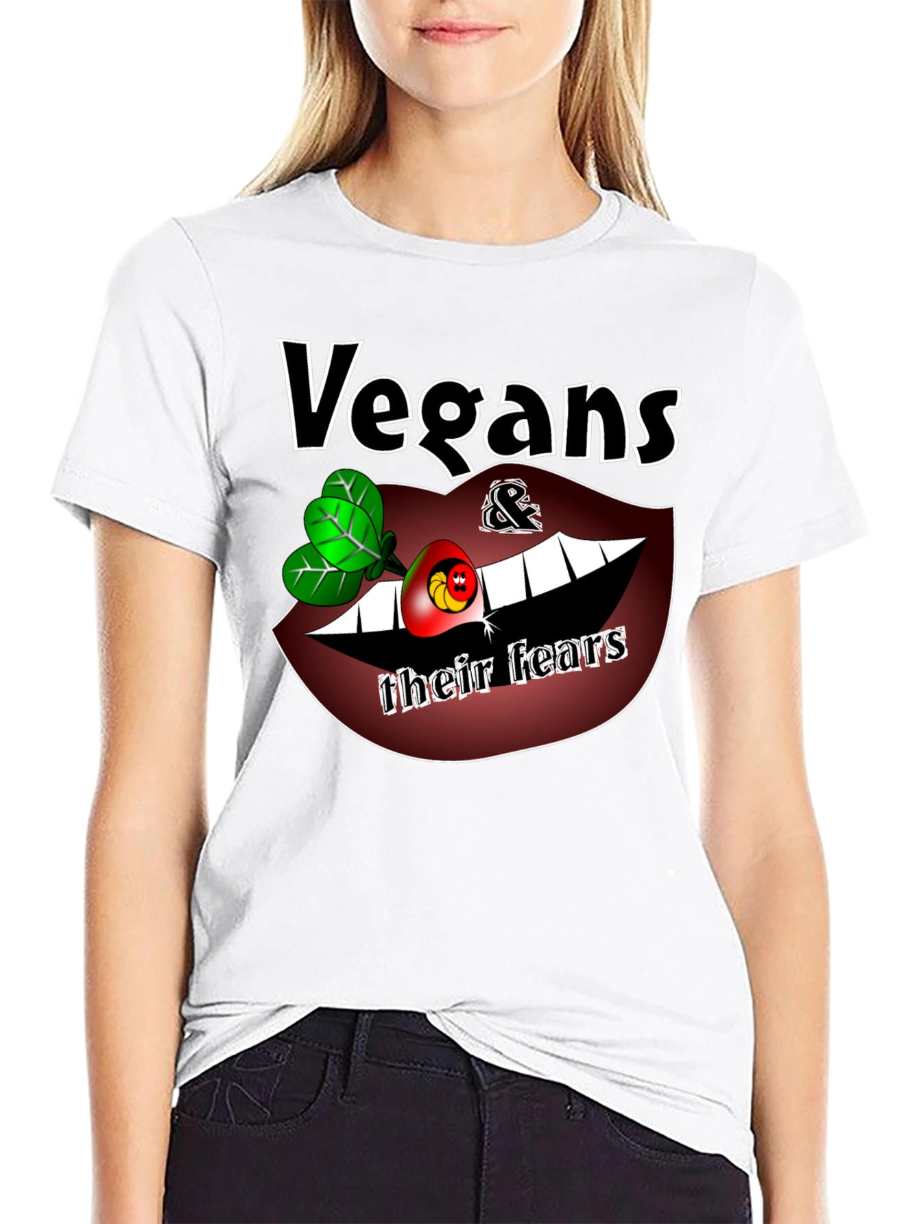 Vegans & Their Fears Graphic T-Shirt