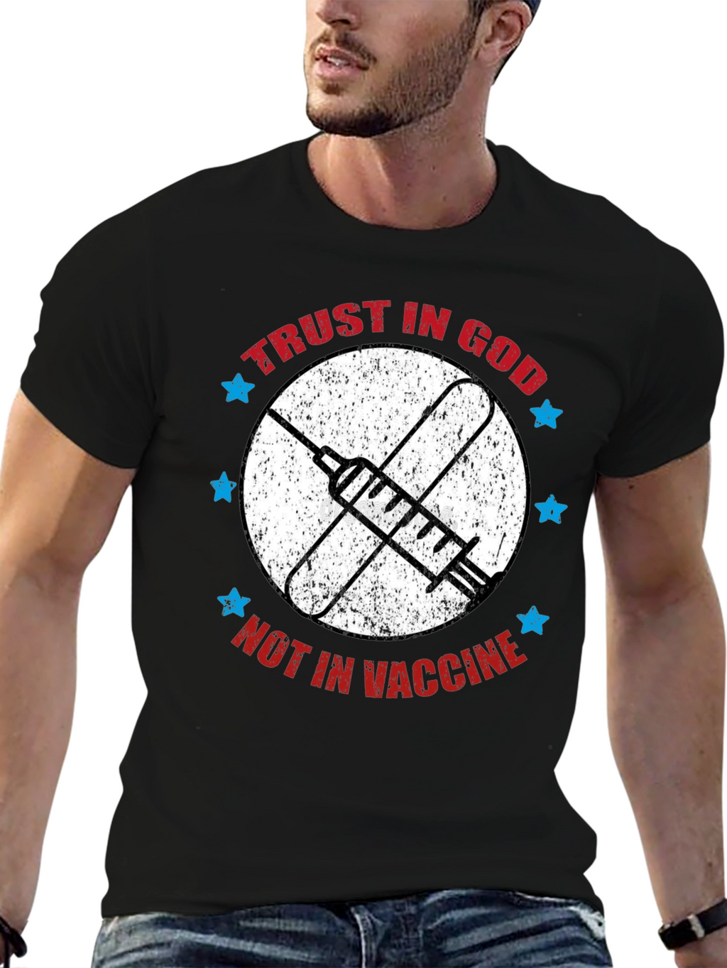 Trust in God T-Shirt - Anti Vaccine Tee