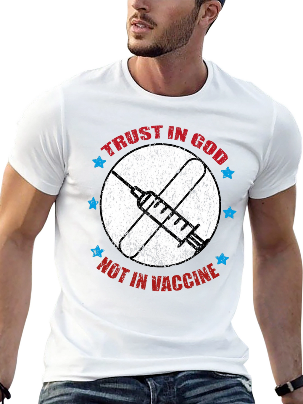 Trust in God T-Shirt - Anti Vaccine Tee