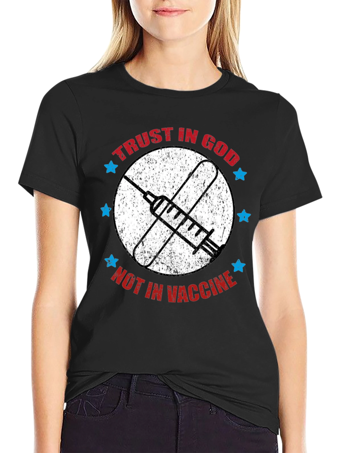 Trust in God T-Shirt - Anti Vaccine Tee