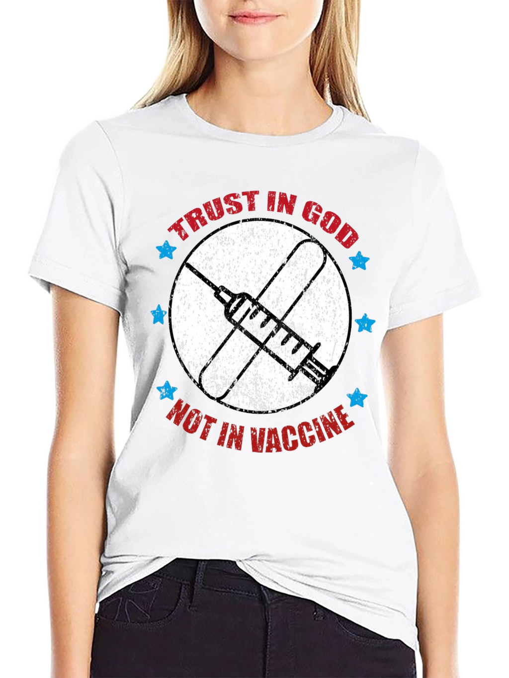 Trust in God T-Shirt - Anti Vaccine Tee