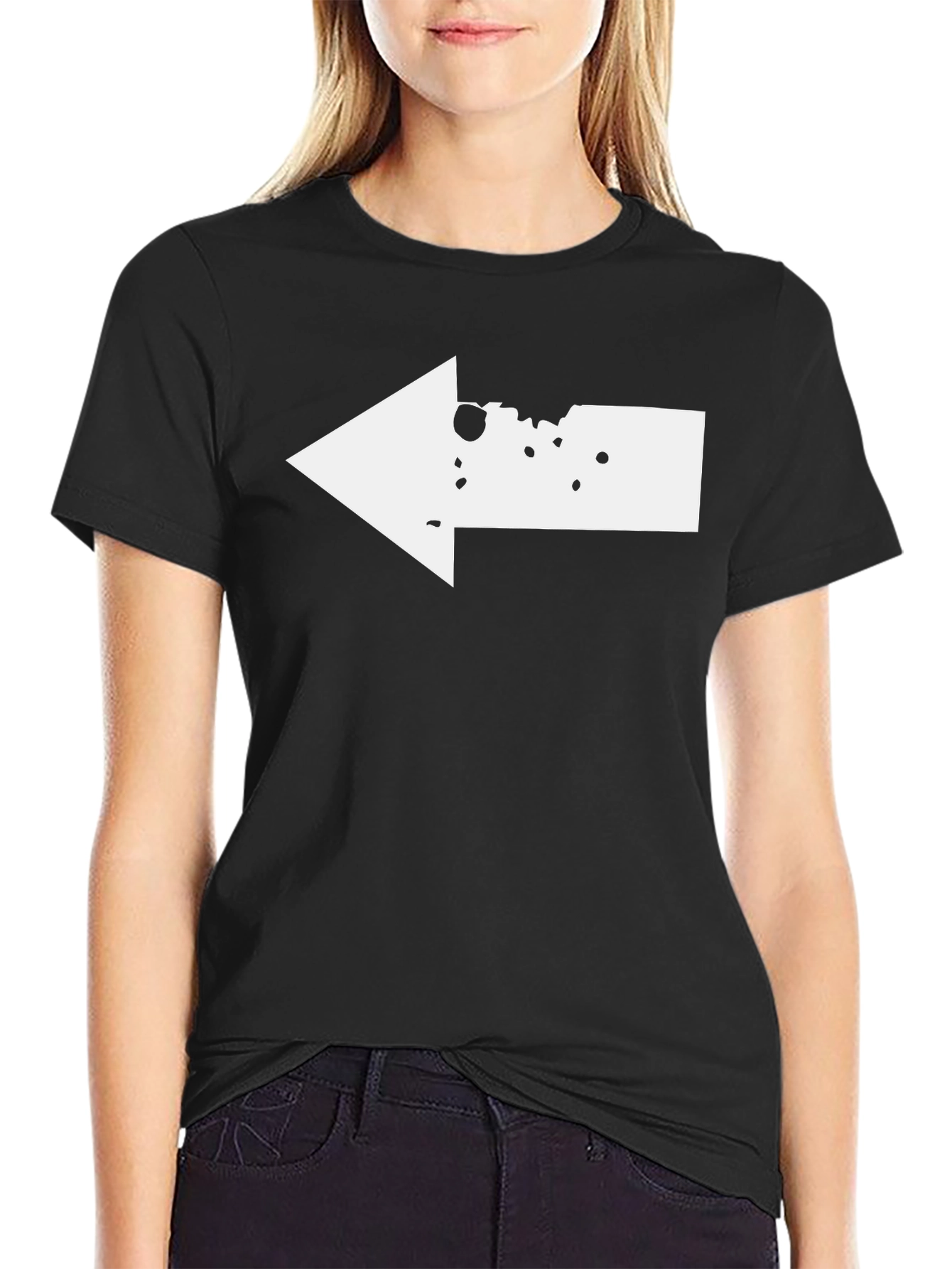 Distressed Arrow Graphic T-Shirt