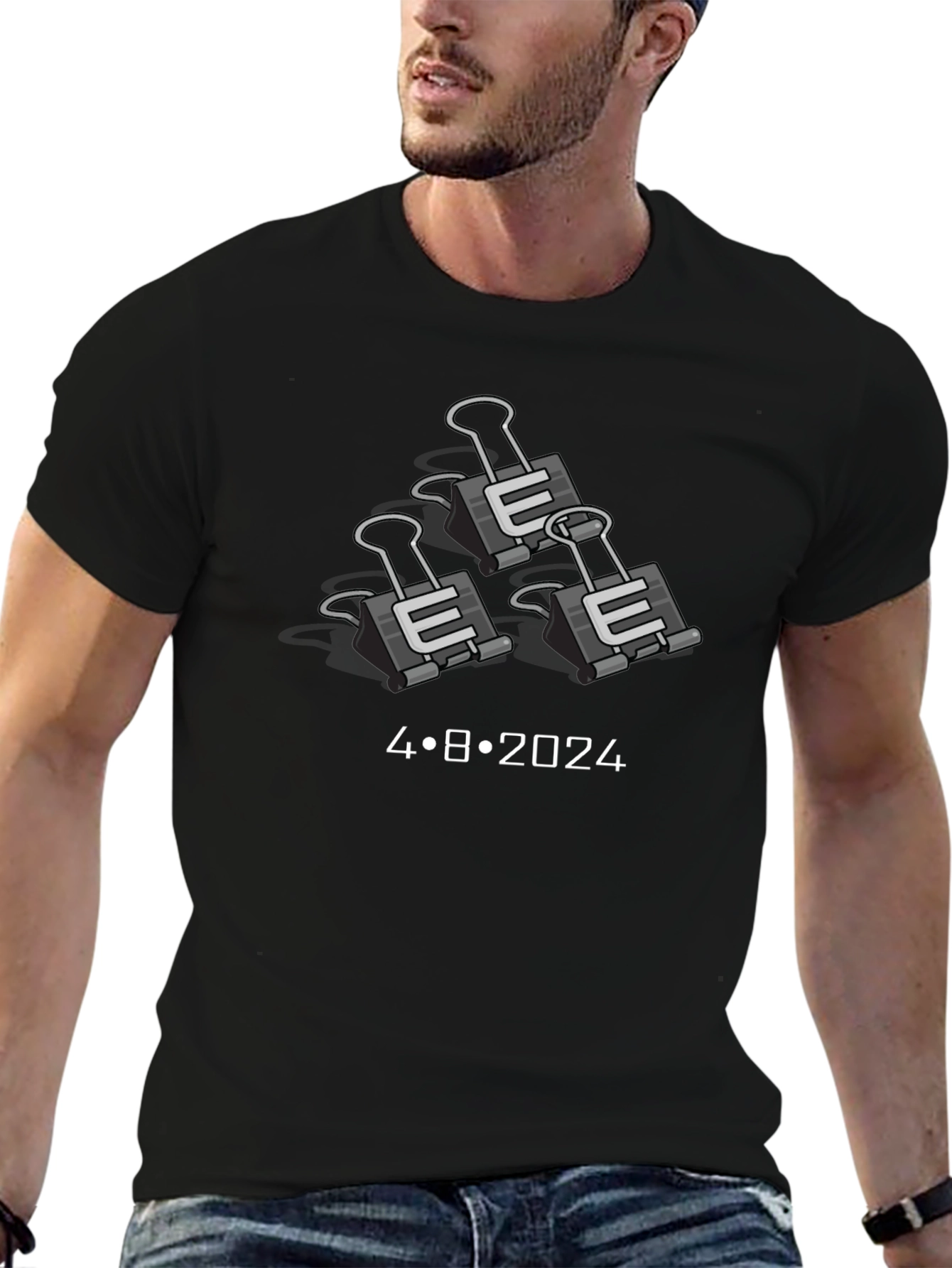 Binder Clip E Shirt - 4.8.2024