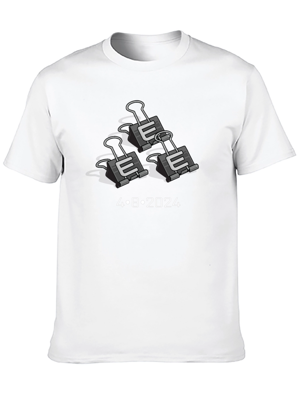 Binder Clip E Shirt - 4.8.2024