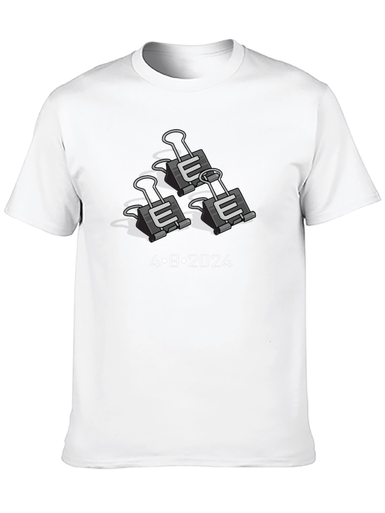 Binder Clip E Shirt - 4.8.2024