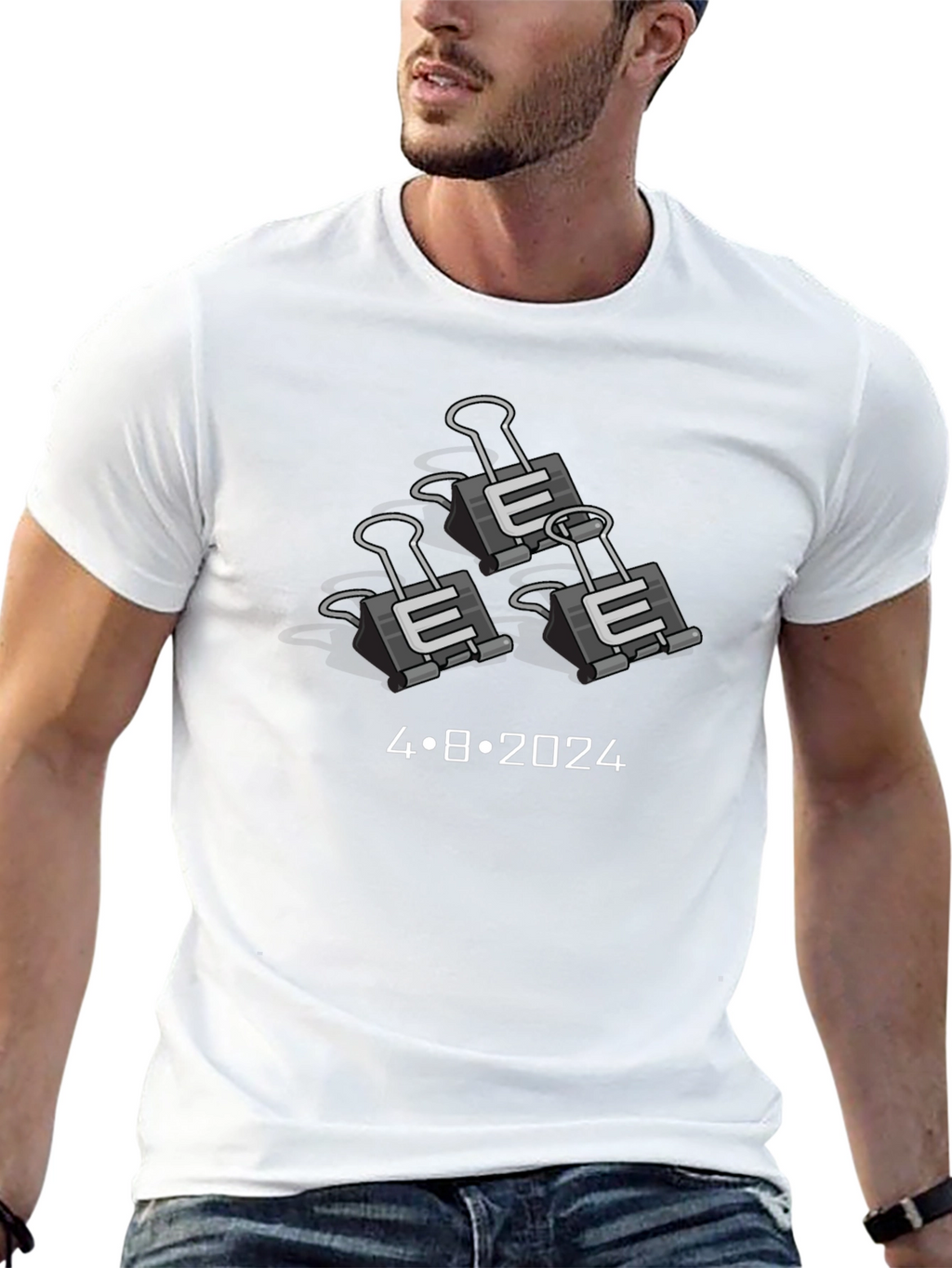 Binder Clip E Shirt - 4.8.2024