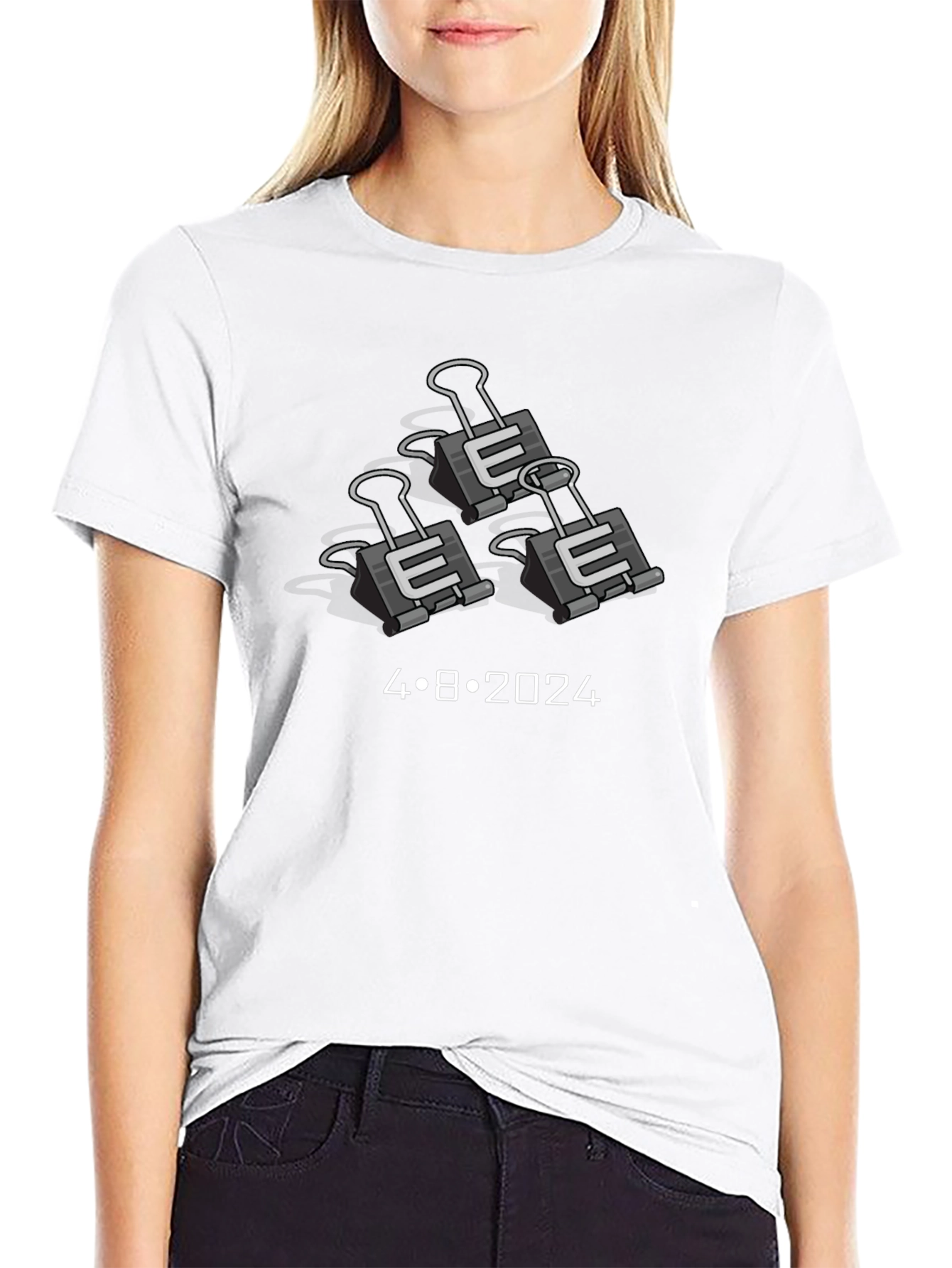 Binder Clip E Shirt - 4.8.2024